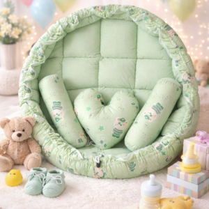 SKINCO VELVET ROUND BED